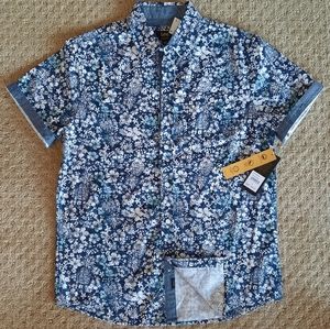 Lee Cotton Short Sleeve Button Down Shirt